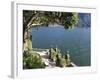 View From Villa Balbianello, Lenno, Lake Como, Lombardy, Italy, Europe-Vincenzo Lombardo-Framed Photographic Print