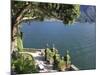 View From Villa Balbianello, Lenno, Lake Como, Lombardy, Italy, Europe-Vincenzo Lombardo-Mounted Photographic Print