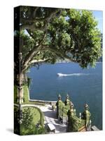 View From Villa Balbianello, Lenno, Lake Como, Lombardy, Italy, Europe-Vincenzo Lombardo-Stretched Canvas