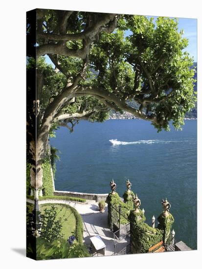 View From Villa Balbianello, Lenno, Lake Como, Lombardy, Italy, Europe-Vincenzo Lombardo-Stretched Canvas