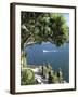 View From Villa Balbianello, Lenno, Lake Como, Lombardy, Italy, Europe-Vincenzo Lombardo-Framed Photographic Print