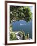 View From Villa Balbianello, Lenno, Lake Como, Lombardy, Italy, Europe-Vincenzo Lombardo-Framed Photographic Print