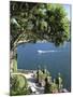 View From Villa Balbianello, Lenno, Lake Como, Lombardy, Italy, Europe-Vincenzo Lombardo-Mounted Photographic Print