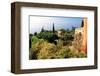 View from Villa Hanbury at Hanbury Botanic Gardens near Ventimiglia, Liguria, Italy-null-Framed Art Print