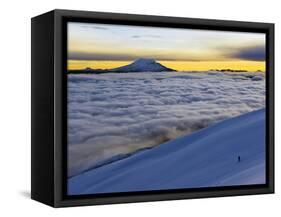 View From Volcan Cotopaxi, 5897M, Highest Active Volcano in the World, Ecuador, South America-Christian Kober-Framed Stretched Canvas