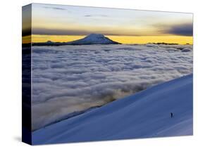 View From Volcan Cotopaxi, 5897M, Highest Active Volcano in the World, Ecuador, South America-Christian Kober-Stretched Canvas