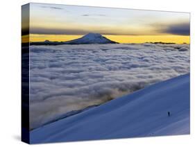 View From Volcan Cotopaxi, 5897M, Highest Active Volcano in the World, Ecuador, South America-Christian Kober-Stretched Canvas