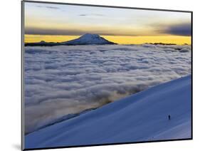 View From Volcan Cotopaxi, 5897M, Highest Active Volcano in the World, Ecuador, South America-Christian Kober-Mounted Photographic Print