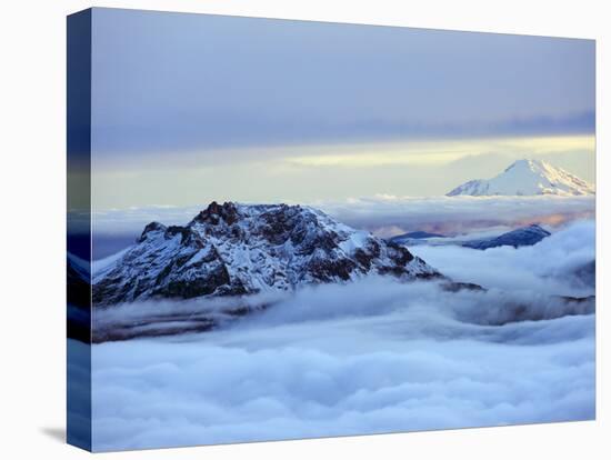 View From Volcan Cotopaxi, 5897M, the Highest Active Volcano in the World, Ecuador, South America-Christian Kober-Stretched Canvas