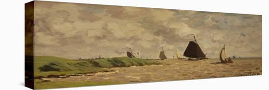 View from Voorzan, C.1871-Claude Monet-Stretched Canvas