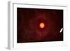 View from Voyager 1 If Our Sun Were Replaced by Vy Canis Majoris-null-Framed Premium Photographic Print