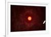 View from Voyager 1 If Our Sun Were Replaced by Vy Canis Majoris-null-Framed Photographic Print