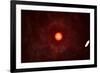 View from Voyager 1 If Our Sun Were Replaced by Vy Canis Majoris-null-Framed Photographic Print