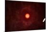 View from Voyager 1 If Our Sun Were Replaced by Vy Canis Majoris-null-Mounted Photographic Print