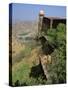 View from Walls of Jaigarh Fort, Amber, Near Jaipur, Rajasthan State, India-Richard Ashworth-Stretched Canvas