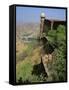 View from Walls of Jaigarh Fort, Amber, Near Jaipur, Rajasthan State, India-Richard Ashworth-Framed Stretched Canvas