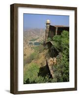 View from Walls of Jaigarh Fort, Amber, Near Jaipur, Rajasthan State, India-Richard Ashworth-Framed Photographic Print