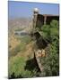 View from Walls of Jaigarh Fort, Amber, Near Jaipur, Rajasthan State, India-Richard Ashworth-Mounted Photographic Print