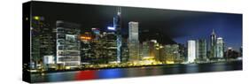 View from Wanchai, Central District, Hong Kong-null-Stretched Canvas