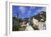 View from Waterfront to Statue-Eleanor Scriven-Framed Photographic Print