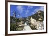 View from Waterfront to Statue-Eleanor Scriven-Framed Photographic Print