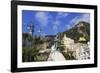 View from Waterfront to Statue-Eleanor Scriven-Framed Photographic Print