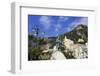 View from Waterfront to Statue-Eleanor Scriven-Framed Premium Photographic Print