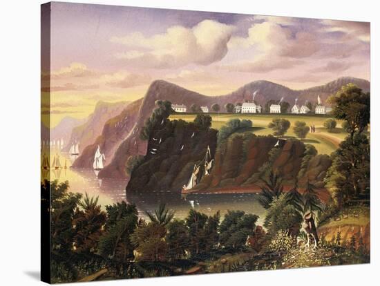 View from West Point-Thomas Chambers-Stretched Canvas