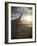 View from Window of Boeing 737-800 En Route from Australia to New Zealand at Sunset, Australia, Pac-Nick Servian-Framed Photographic Print