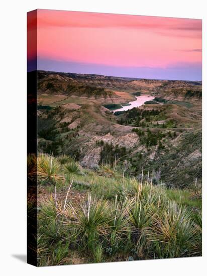 View from Woodhawk Point, Missouri River, Upper Missouri Breaks National Monument, Montana, USA-Scott T. Smith-Stretched Canvas
