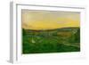 View from Woodhouse Ridge-John Atkinson Grimshaw-Framed Giclee Print