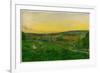 View from Woodhouse Ridge-John Atkinson Grimshaw-Framed Giclee Print