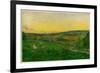 View from Woodhouse Ridge-John Atkinson Grimshaw-Framed Giclee Print