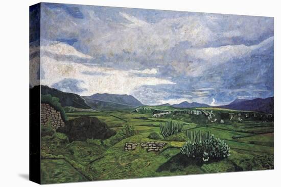 View from Yagul Towards the East, 1996-Pedro Diego Alvarado-Stretched Canvas