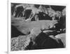 View From Yava Point Rock Formations And Valley "Grand Canyon National Park" Arizona. 1933-1942-Ansel Adams-Framed Art Print