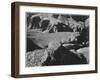 View From Yava Point Rock Formations And Valley "Grand Canyon National Park" Arizona. 1933-1942-Ansel Adams-Framed Art Print