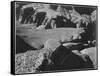 View From Yava Point Rock Formations And Valley "Grand Canyon National Park" Arizona. 1933-1942-Ansel Adams-Framed Stretched Canvas