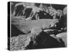 View From Yava Point Rock Formations And Valley "Grand Canyon National Park" Arizona. 1933-1942-Ansel Adams-Stretched Canvas