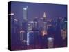 View from Yikeshu, Chongqing, Yangtze River, Chongqing Province, China-Walter Bibikow-Stretched Canvas