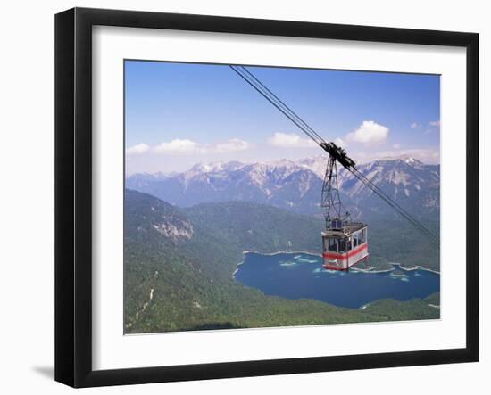 View from Zugspitze, Bavaria, Germany-Sergio Pitamitz-Framed Photographic Print