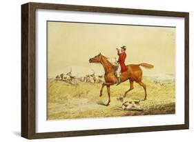 View Halloo-Henry Thomas Alken-Framed Giclee Print