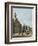 View in Amsterdam, with the Facade of the Stadhuis and the Nieuwe Kerk-Gerrit Adriaensz Berckheyde-Framed Giclee Print