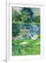 View in Bologne-Berthe Morisot-Framed Art Print