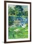 View in Bologne-Berthe Morisot-Framed Art Print