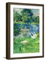 View in Bologne-Berthe Morisot-Framed Art Print