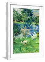 View in Bologne-Berthe Morisot-Framed Art Print