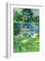 View In Bologne-Berthe Morisot-Framed Art Print