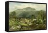 View in Borrowdale-James Peel-Framed Stretched Canvas