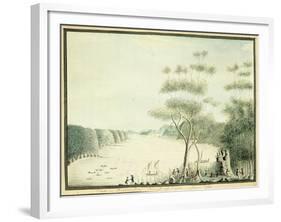 View in Broken Bay, New South Wales, 1788-William Bradley-Framed Giclee Print