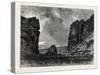 View in Colorado: the Gate of the Garden of the Gods, USA, 1870S-null-Stretched Canvas